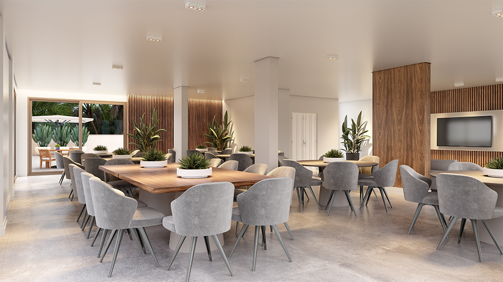 Amplo Salão de Festas